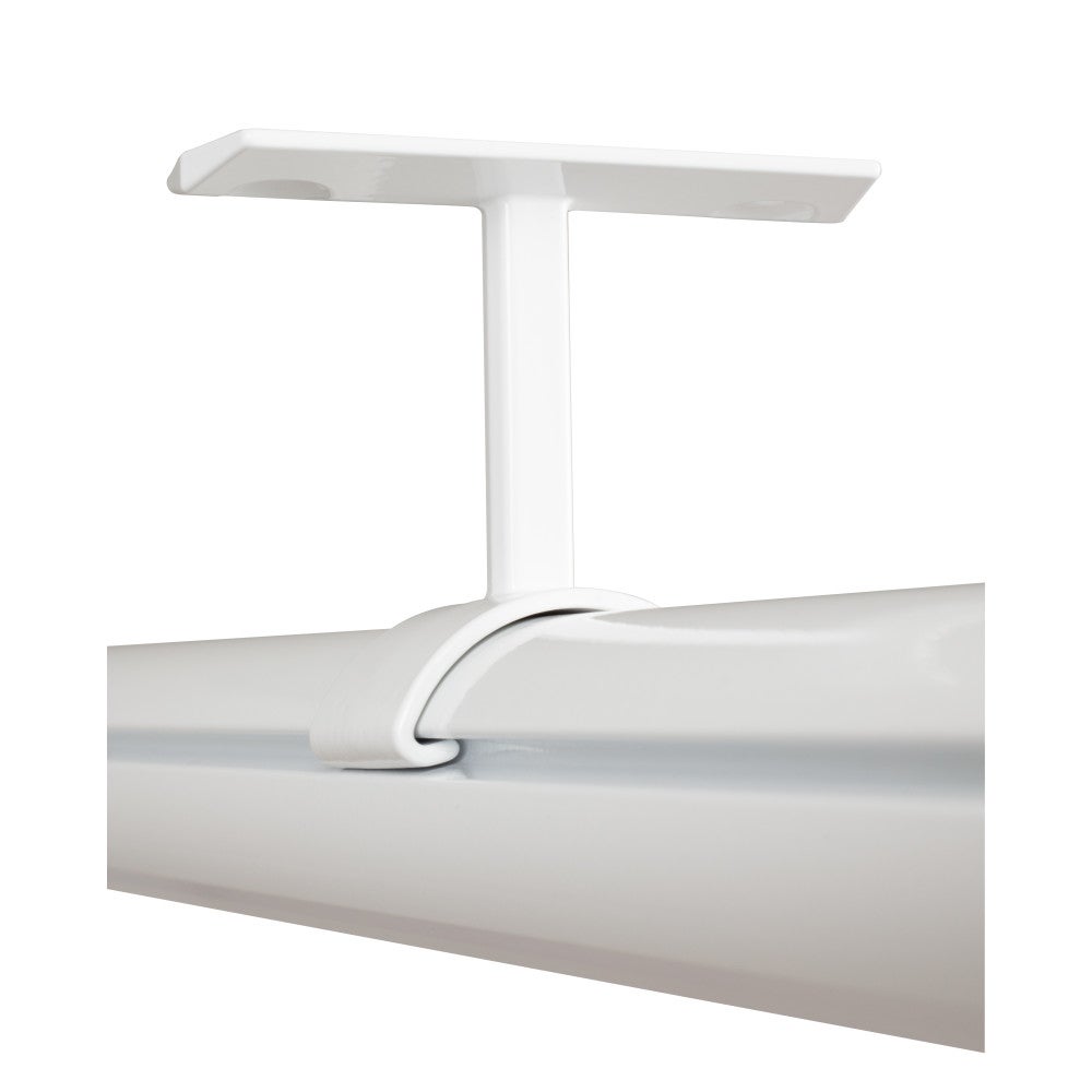 Hardware Resources Top-Mounted Support for Lighted Closet Rod