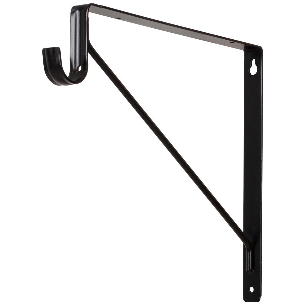 Hardware Resources Shelf Bracket Support, Lighted Closet Rod