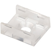 Hardware Resources Top Bend Bottom Mounting Clip, clear