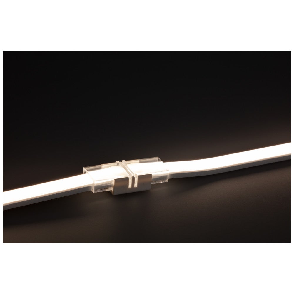 Hardware Resources Top Bend Light to Light Connector, white