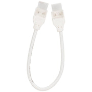 Hardware Resources Top Bend Linking Connector with 7" wire, white