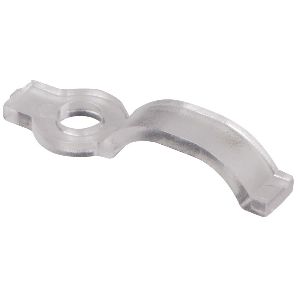 Hardware Resources Top Bend Loop Mounting Clip, clear