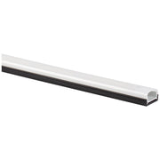 Hardware Resources Premium Flat Surface-Mount Aluminum Profile with Frosted Lens
