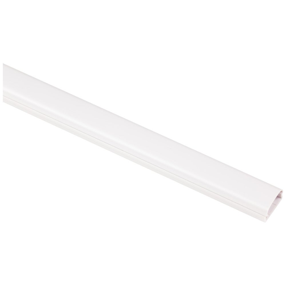 Hardware Resources Premium Flat Plastic Wire Way, 48"