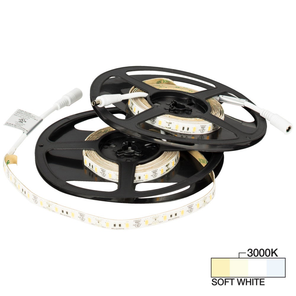 Hardware Resources 16 Ft, 466 Lumens/Ft. 12-volt High Output LED Tape Light, Single-White