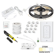 Hardware Resources 16 Ft. 120 Lumens/Ft.. 12-volt Accent Output Uno Wireless Controller Tape Light Kit, 1 Zone 1 Area