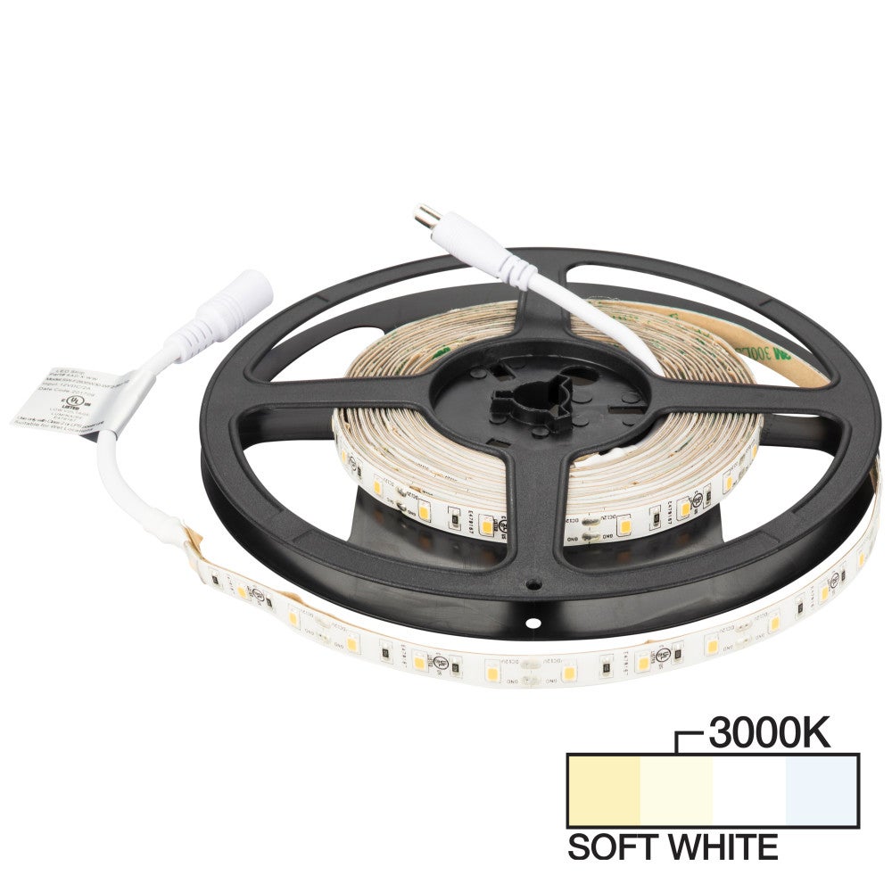 Hardware Resources 16 Ft, 120 Lumens/Ft. 12-volt Accent Output LED Tape Light, Single-White