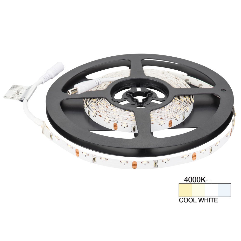 Hardware Resources 16 Ft, 126 Lumens/Ft. 12-volt Accent Output Side-View LED Tape Light, Single-White