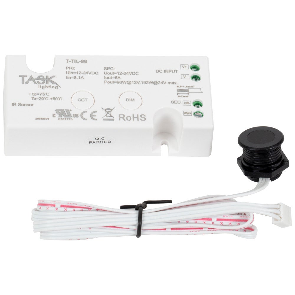 Hardware Resources 16 Ft.. 300 Lumens/Ft.. 12-volt Standard Output Wired Controller Tape Light Kit 1 Zone 1 Area, Tunable-White, 2700K-5000K