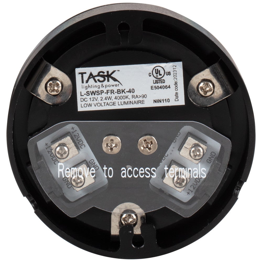 Hardware Resources 190 Lumens/Fixture 12-Volt Puck Light, Tunable-White, Direct-Wire or Barrel Connection