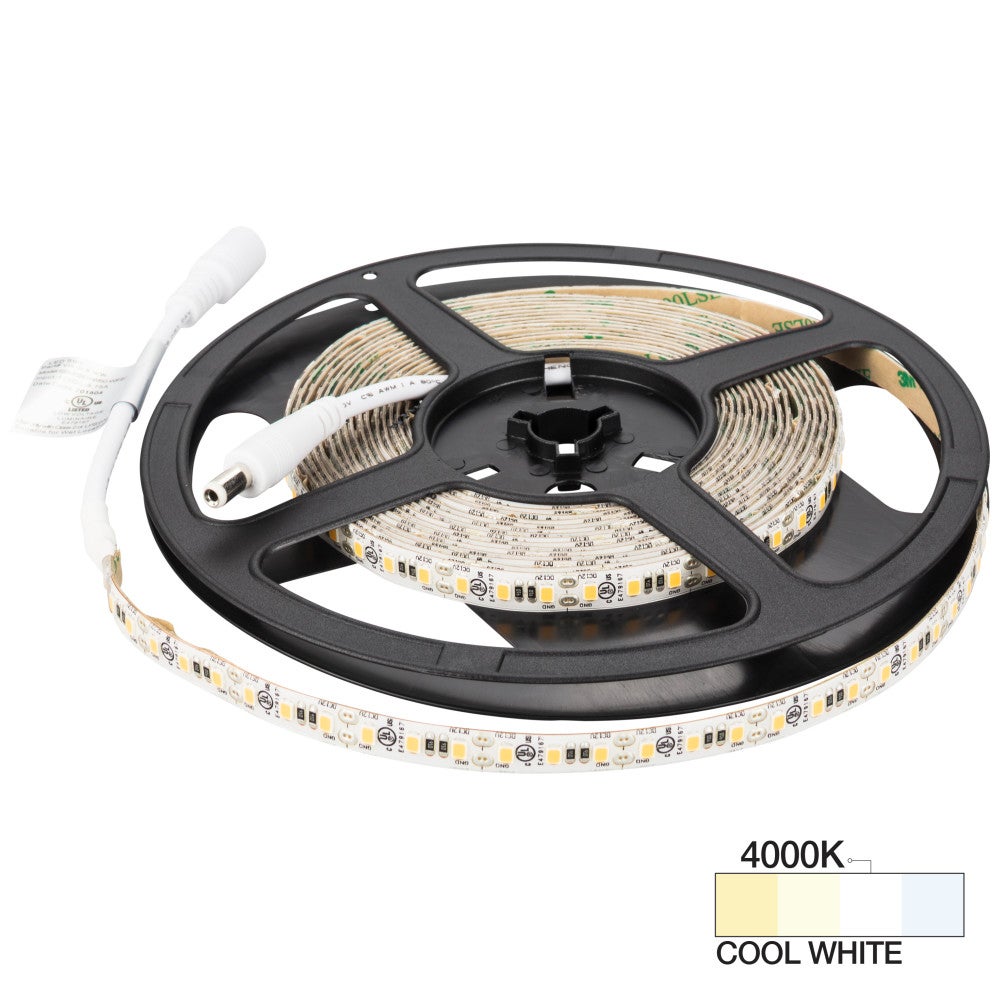 Hardware Resources 32 Ft.. 225 Lumens/Ft. 12-volt Standard Output Duo Wireless Controller Tape Light Kit, 2 Zone 2 Area, Single-White