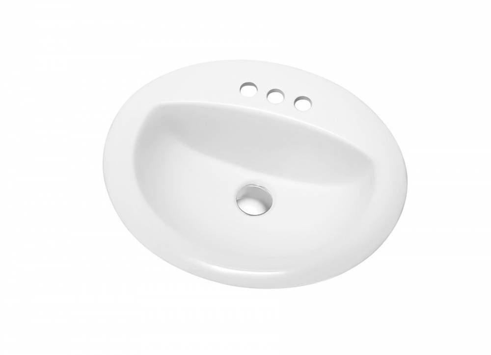 Dawn Ceramic sink top with 3 faucet holes CDSN021000-3