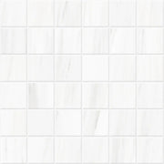 Lassa White 13"x13" Mosaic Unpolished (13"x13" UP Mosaic)