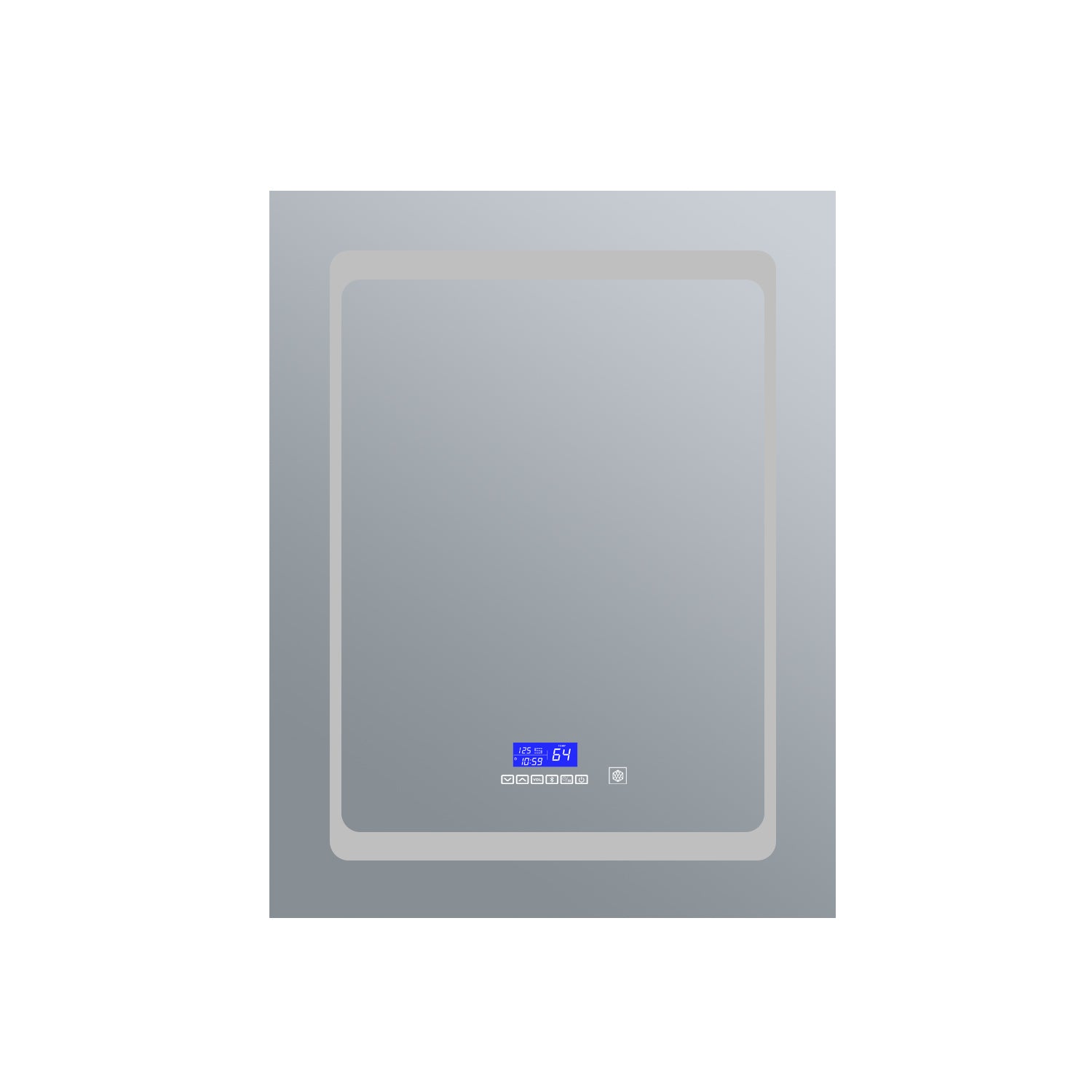 Bracciano 20 in. W x 32 in. H Surface-Mount LED Mirror Medicine Cabinet with Defogger