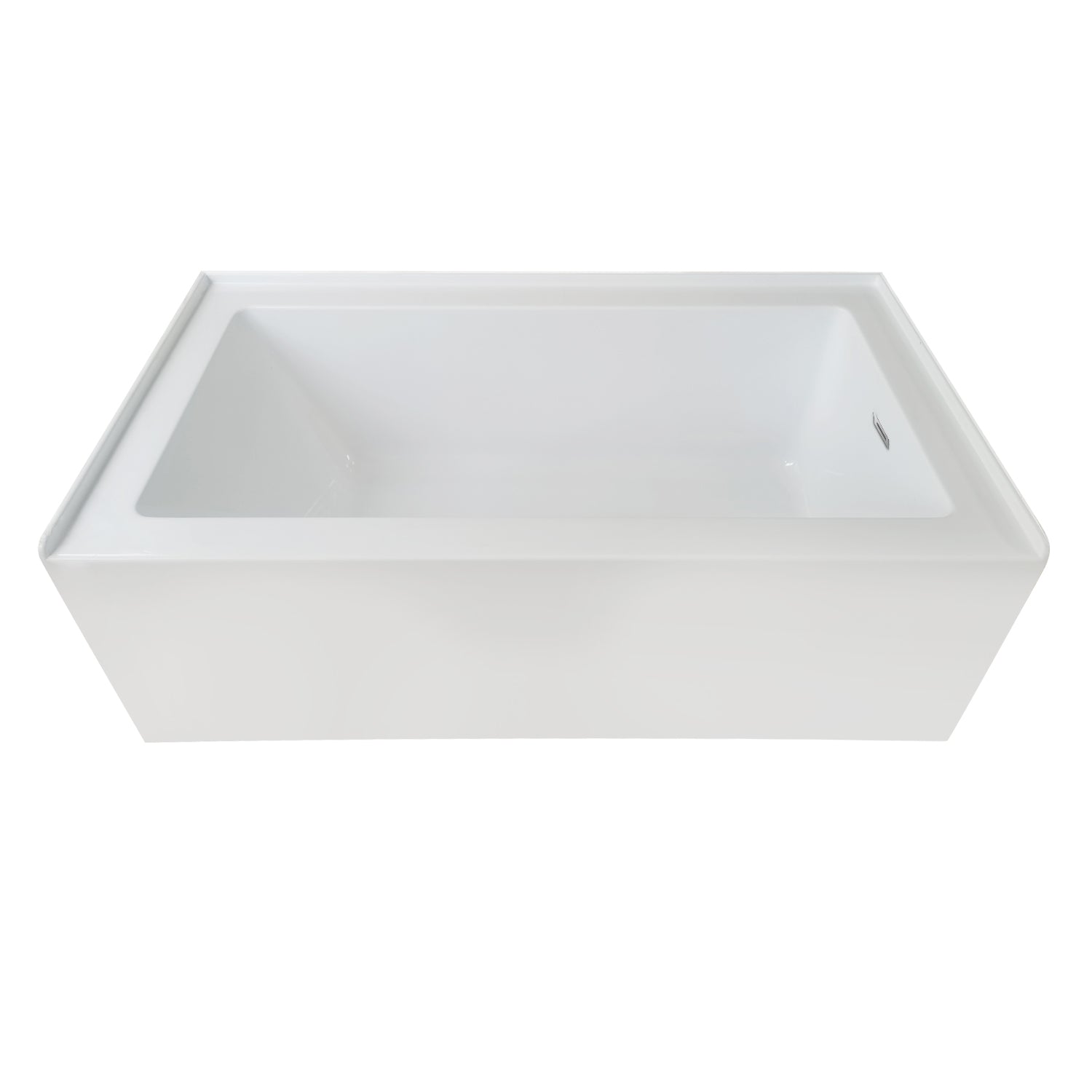 Provenza 60 in L x 32 in W White Alcove Bathtub
