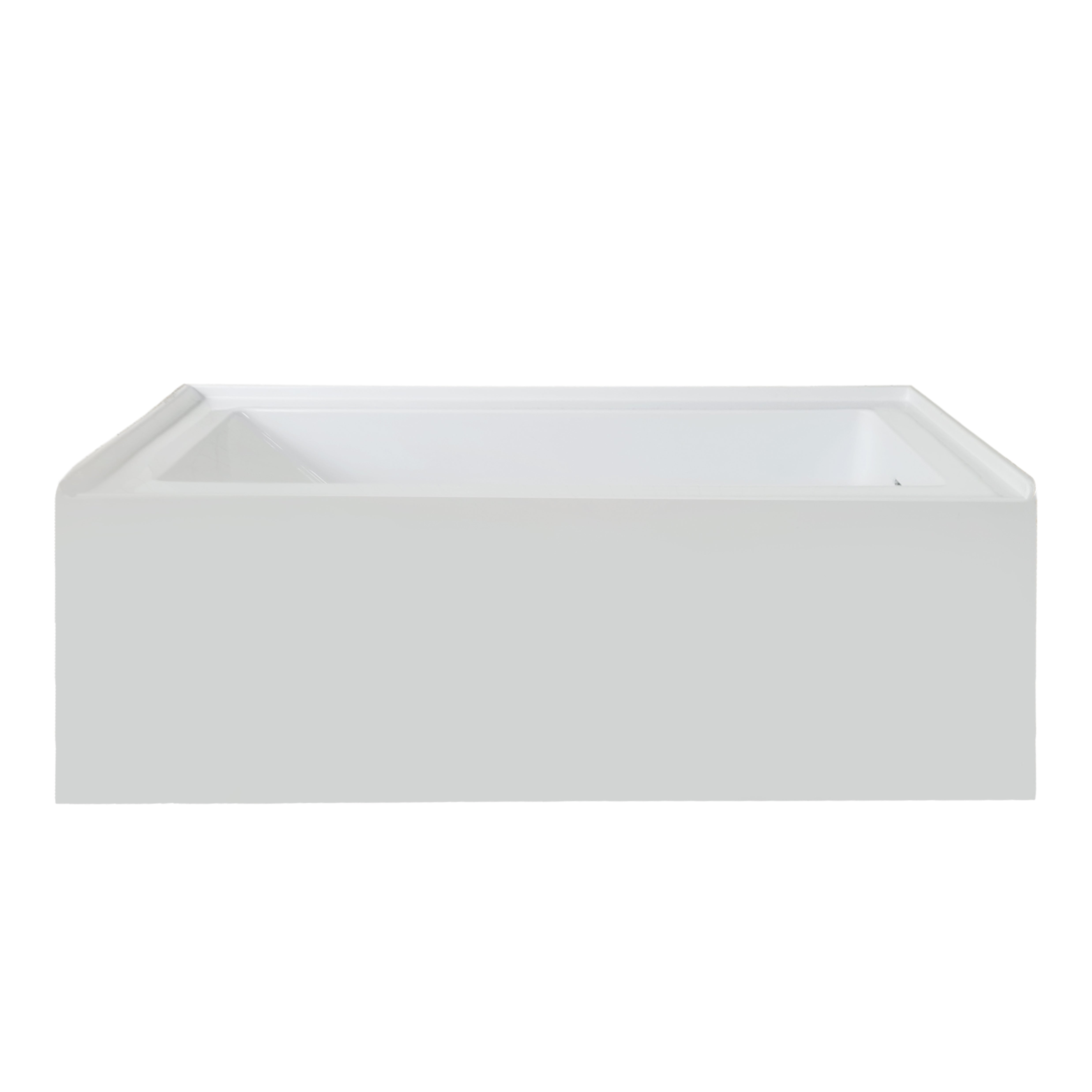 Provenza 60 in L x 32 in W White Alcove Bathtub
