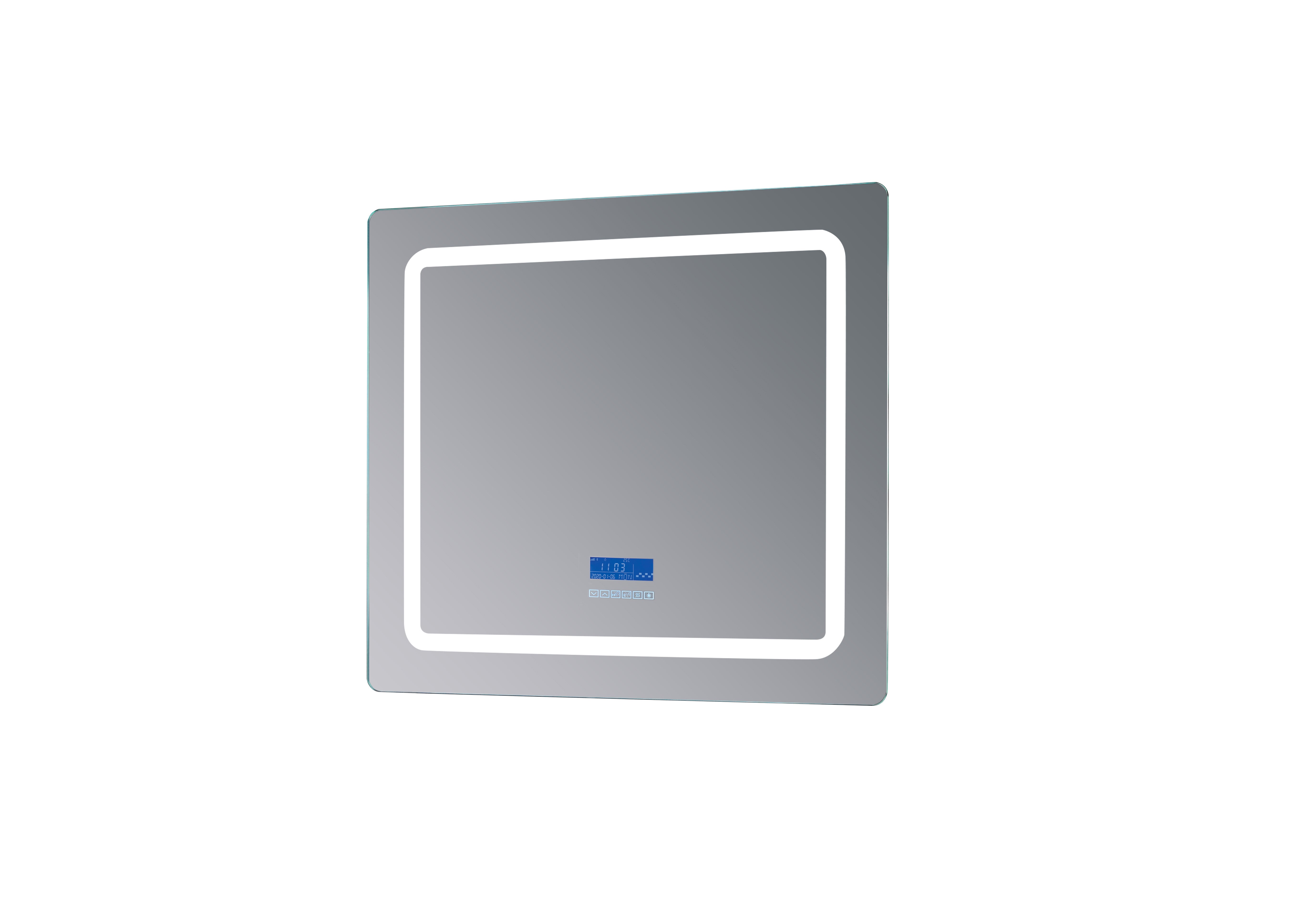 Caldona 36 in. W x 36 in. H LED Bathroom Vanity Mirror