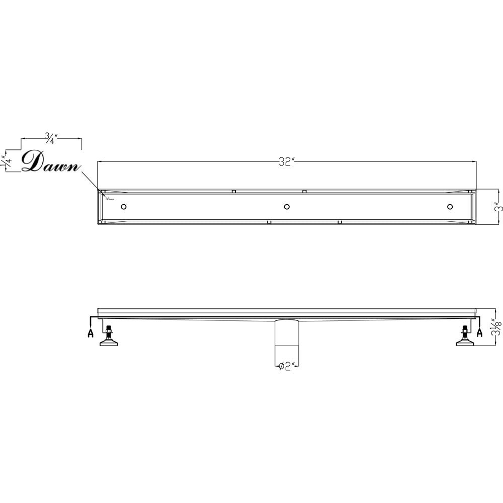 Dawn Colorado River Series Tile Insert 32" LCO320304