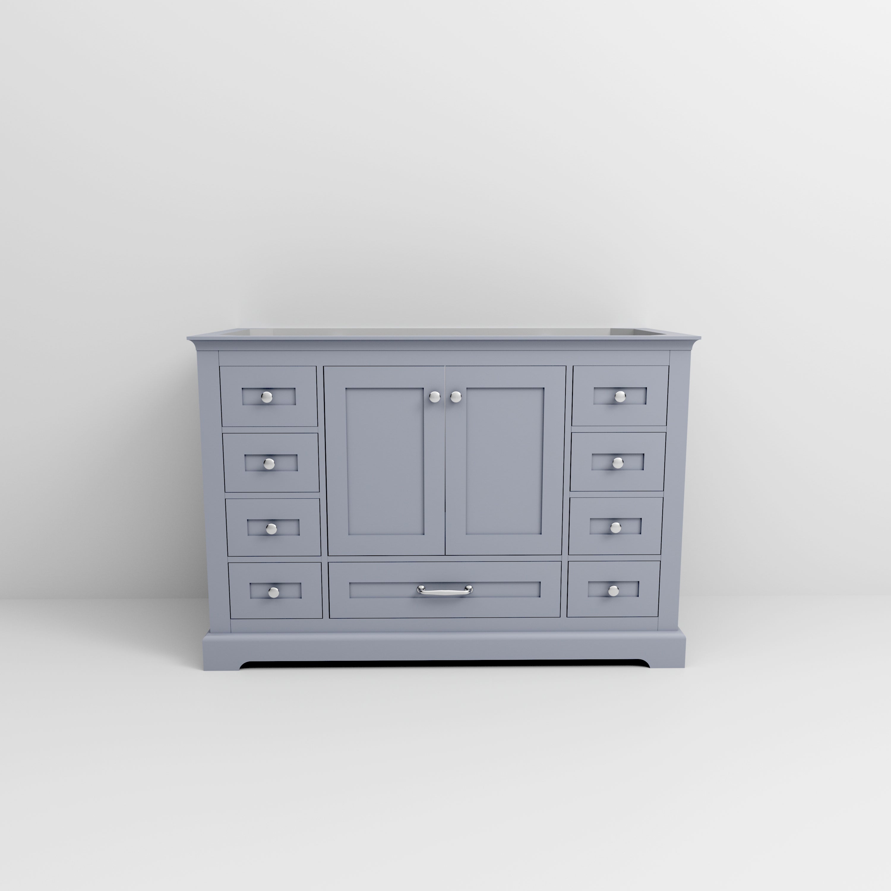 Dukes 48 in. W x 22 in. D Dark Grey Single Bath Vanity