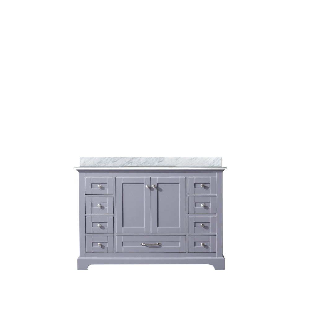 Dukes 48 in. W x 22 in. D Dark Grey Single Bath Vanity