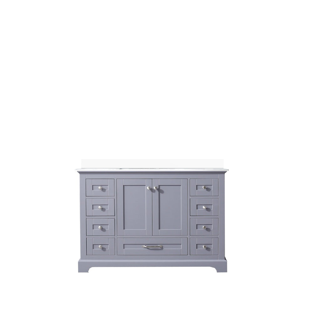 Dukes 48 in. W x 22 in. D Dark Grey Single Bath Vanity