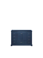 Dukes 48 in. W x 22 in. D Navy Blue Single Bath Vanity