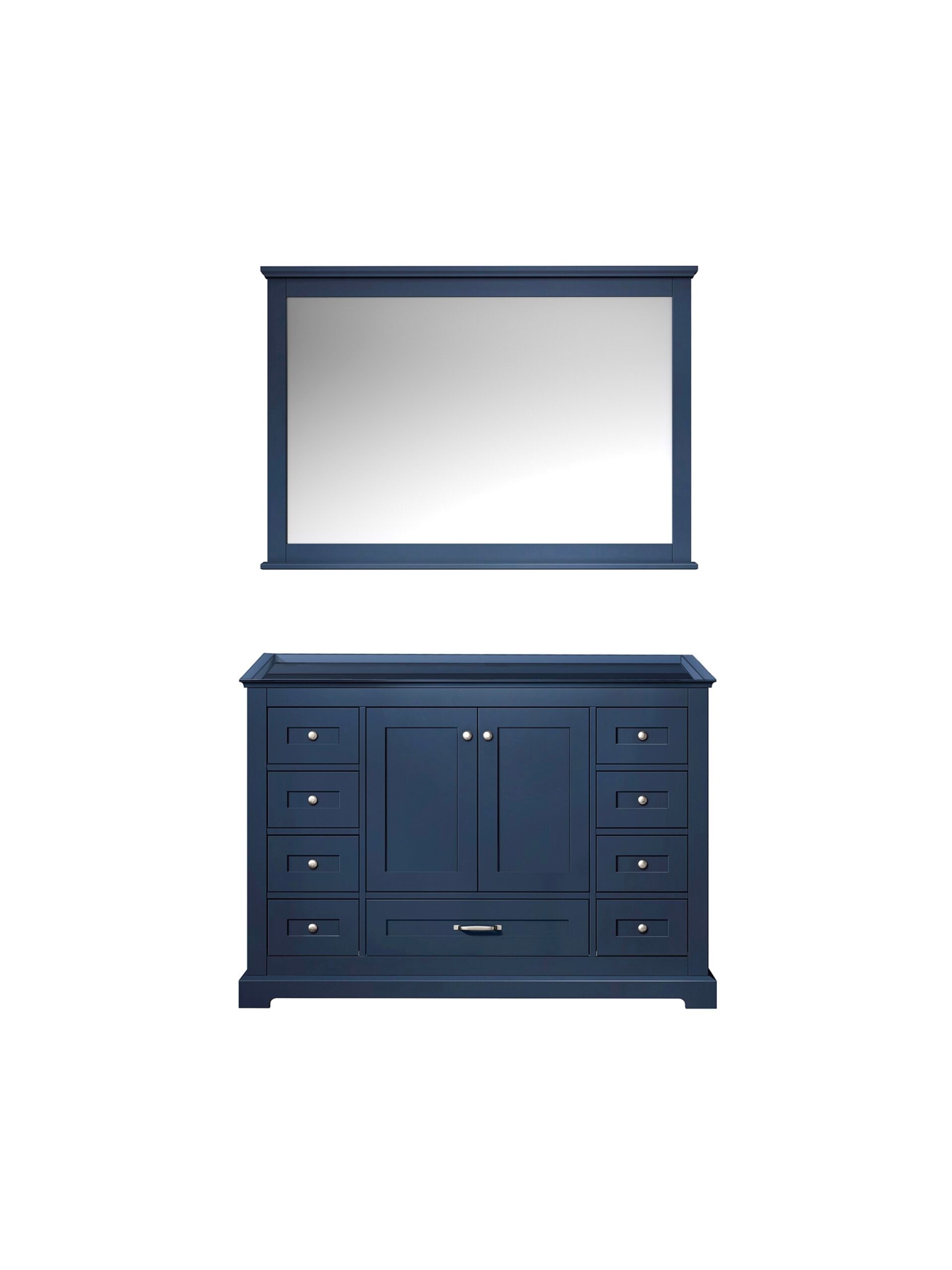 Dukes 48 in. W x 22 in. D Navy Blue Single Bath Vanity