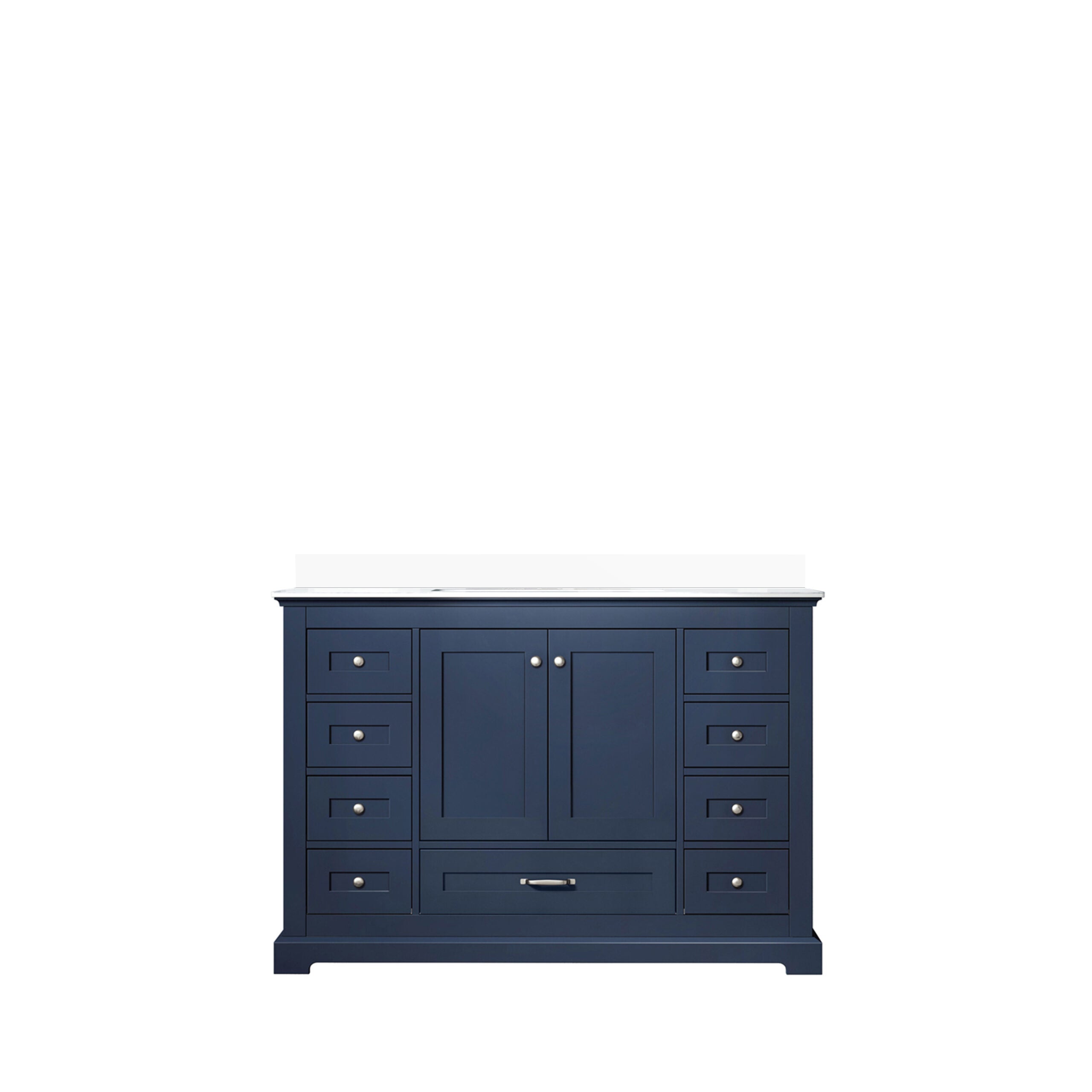 Dukes 48 in. W x 22 in. D Navy Blue Single Bath Vanity