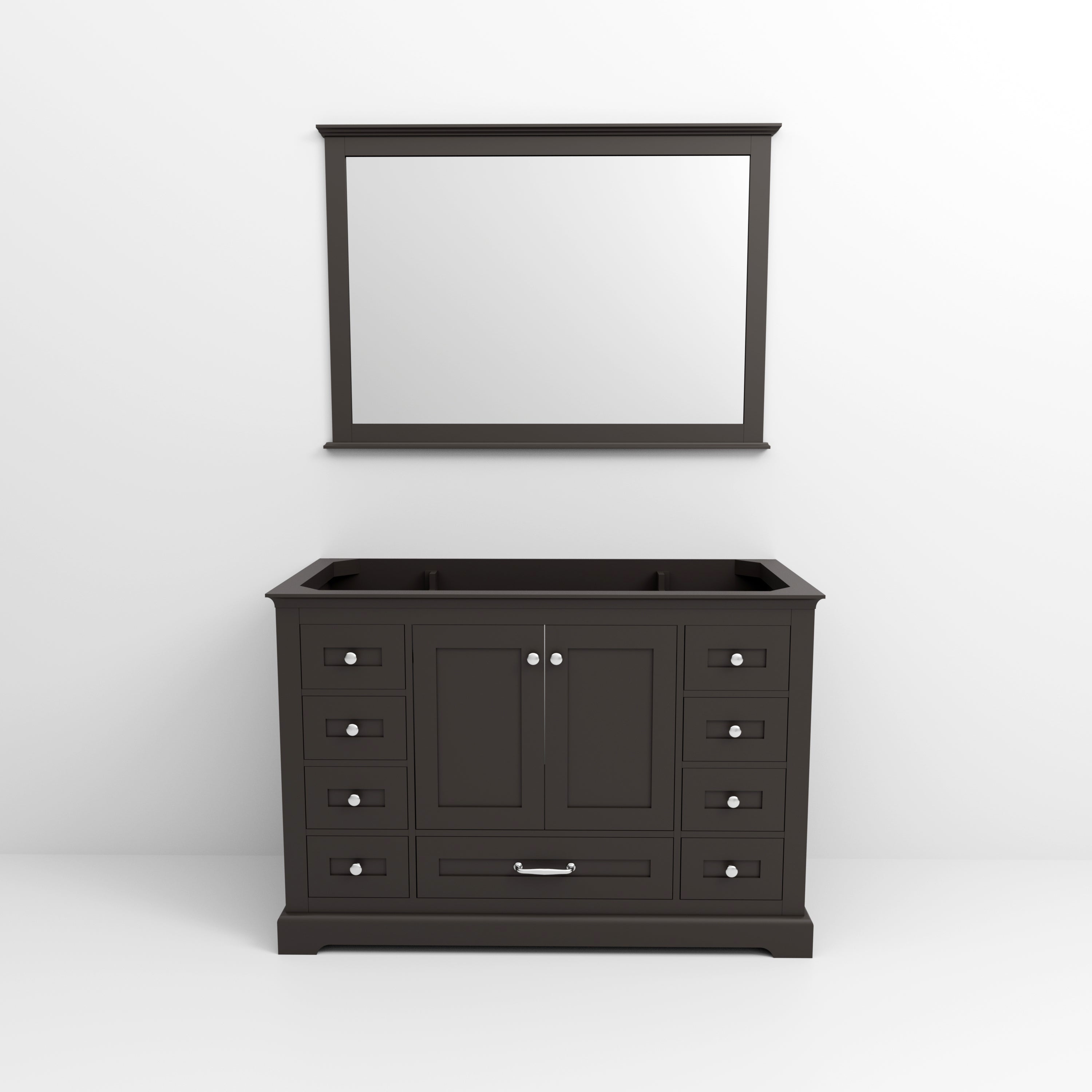 Dukes 48 in. W x 22 in. D Espresso Single Bath Vanity