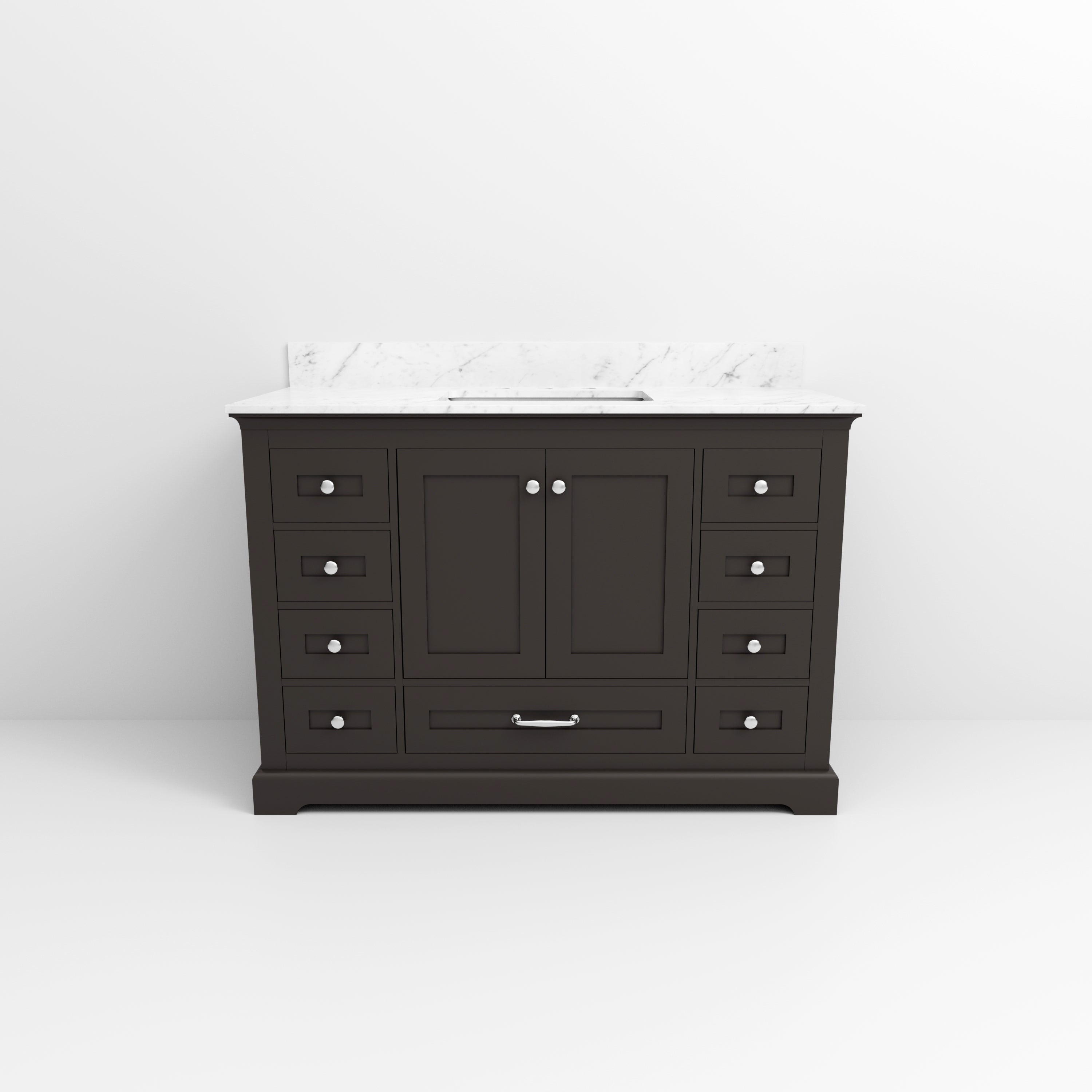 Dukes 48 in. W x 22 in. D Espresso Single Bath Vanity