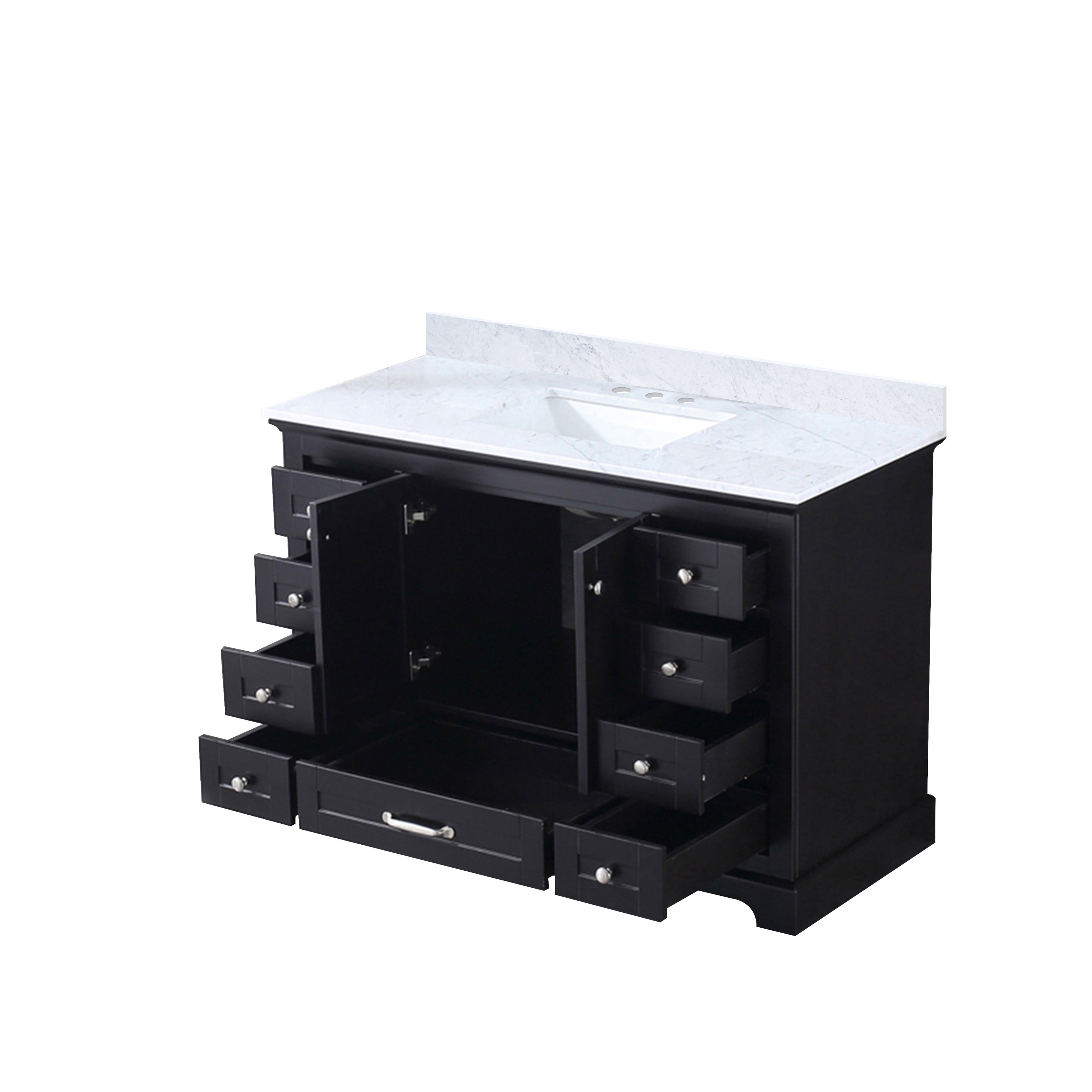Dukes 48 in. W x 22 in. D Espresso Single Bath Vanity