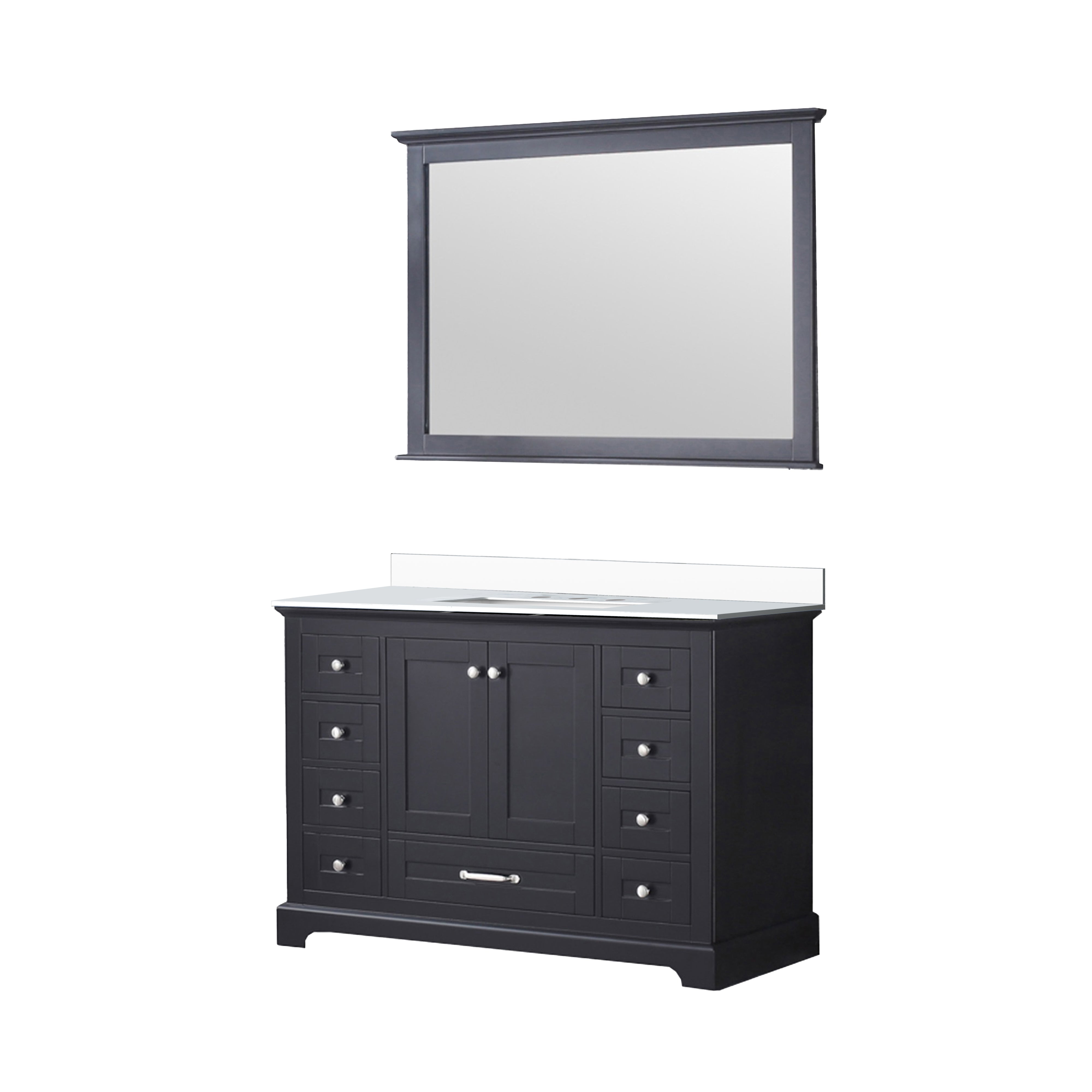 Dukes 48 in. W x 22 in. D Espresso Single Bath Vanity