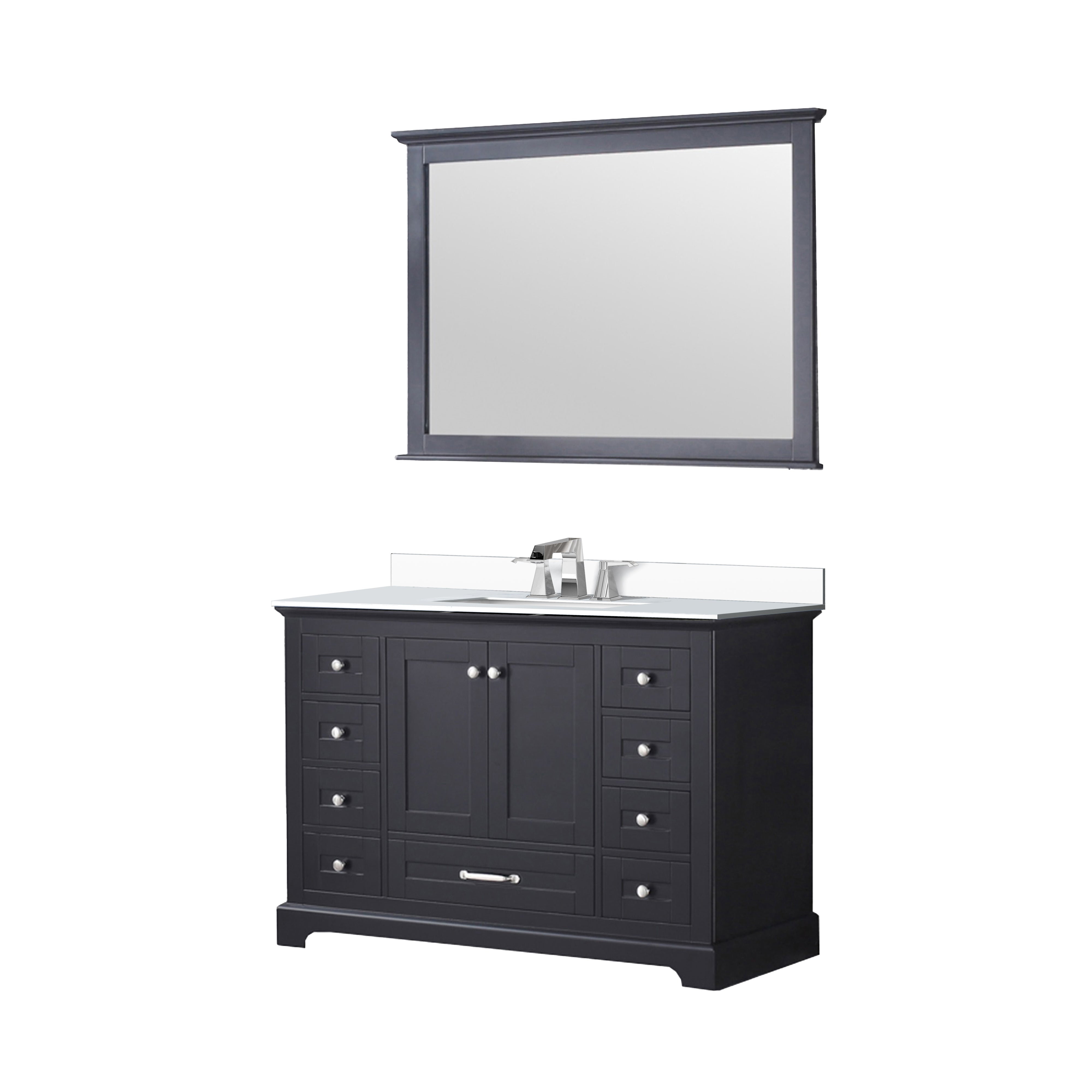 Dukes 48 in. W x 22 in. D Espresso Single Bath Vanity