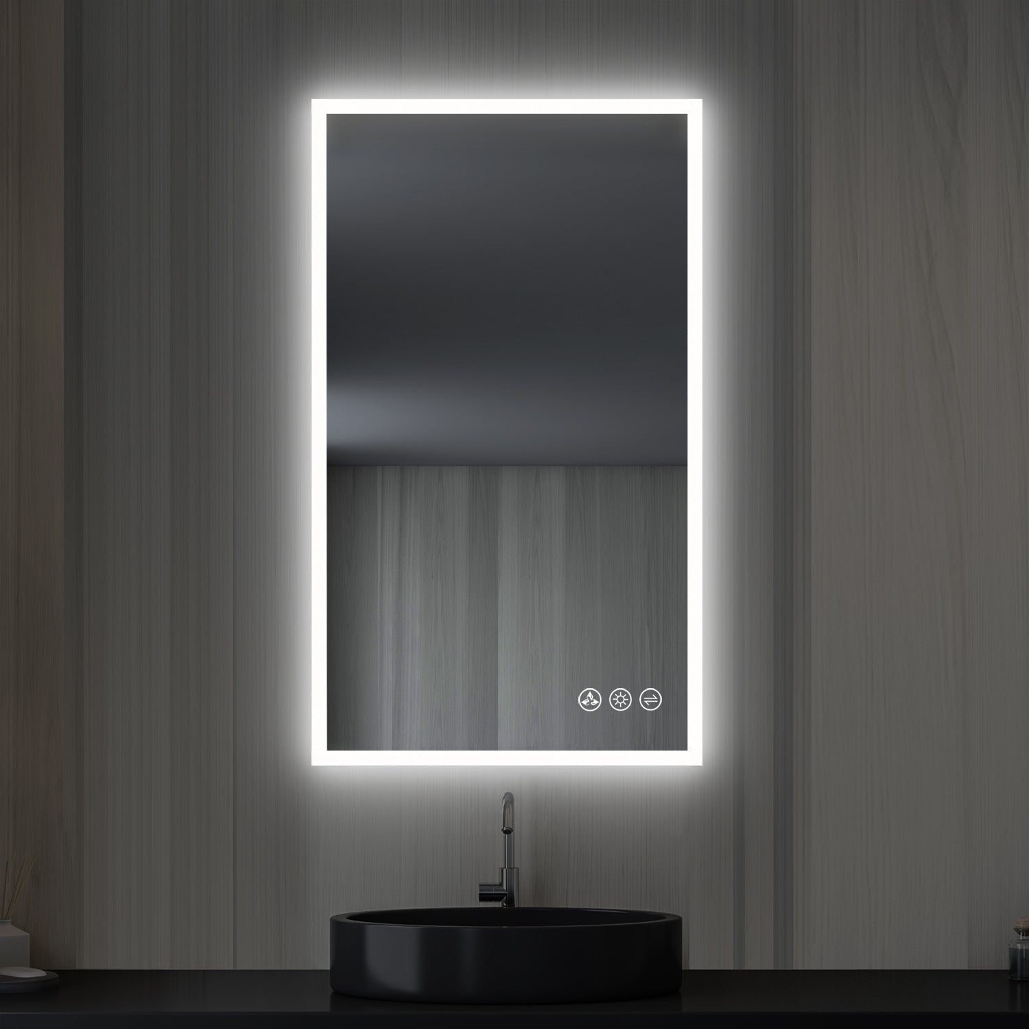 Blossom Beta LED Mirror with Frosted Sides LED M2