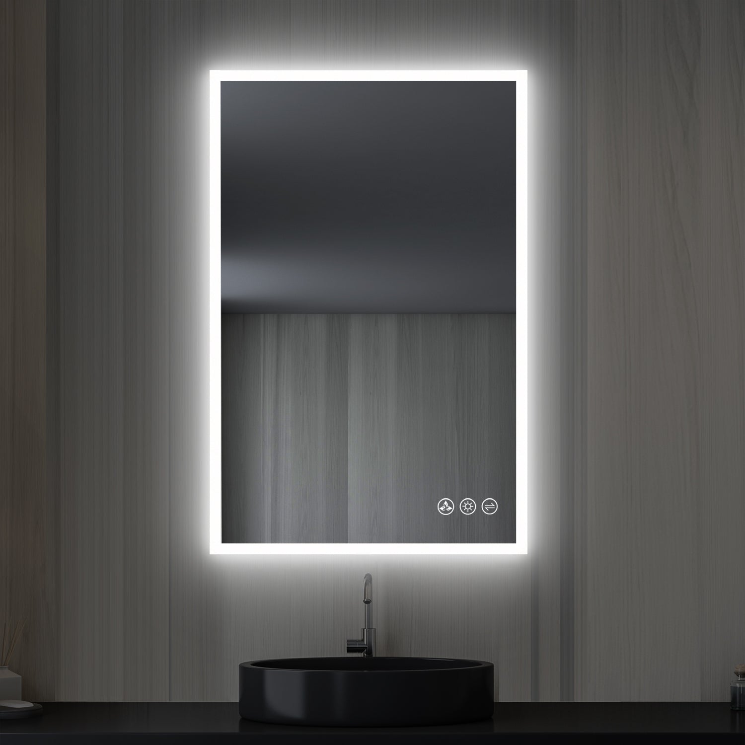 Blossom Beta LED Mirror with Frosted Sides LED M2