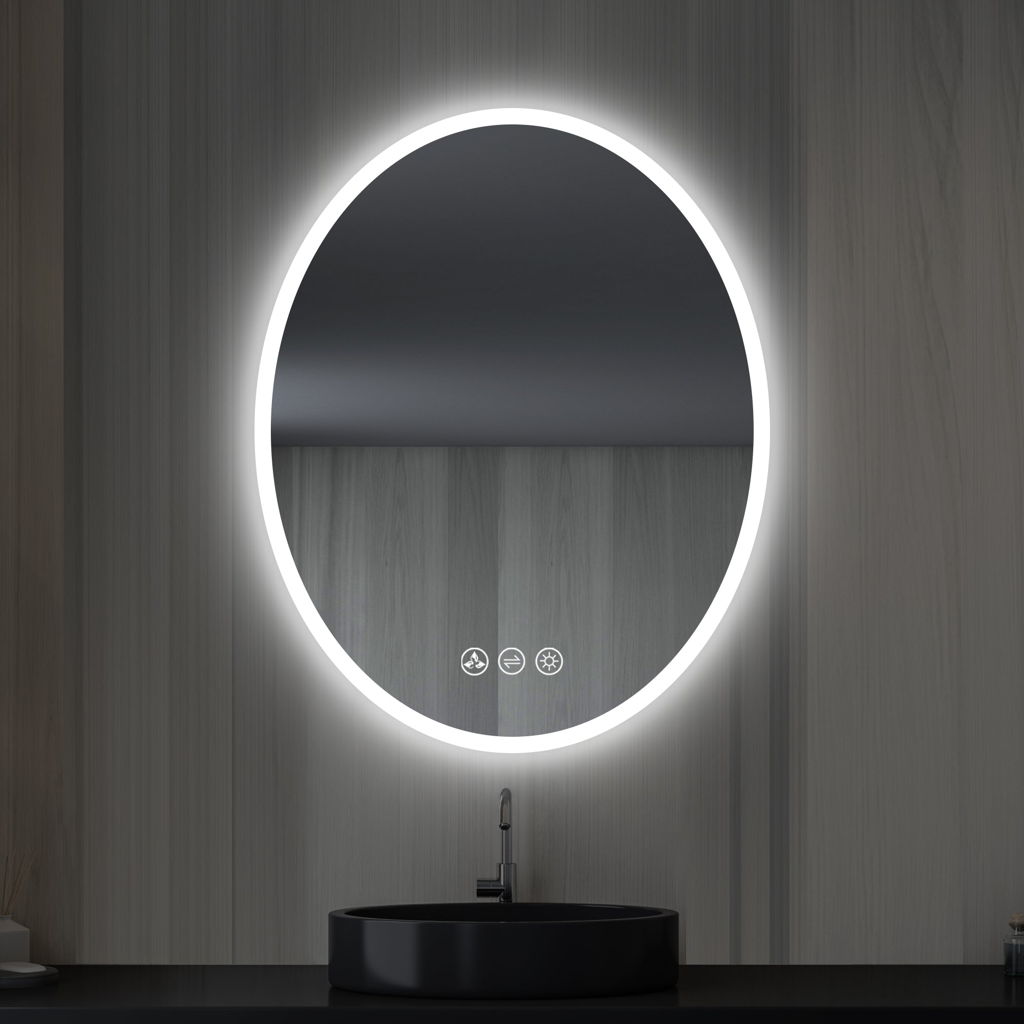 Blossom Oval LED Mirror LED M6