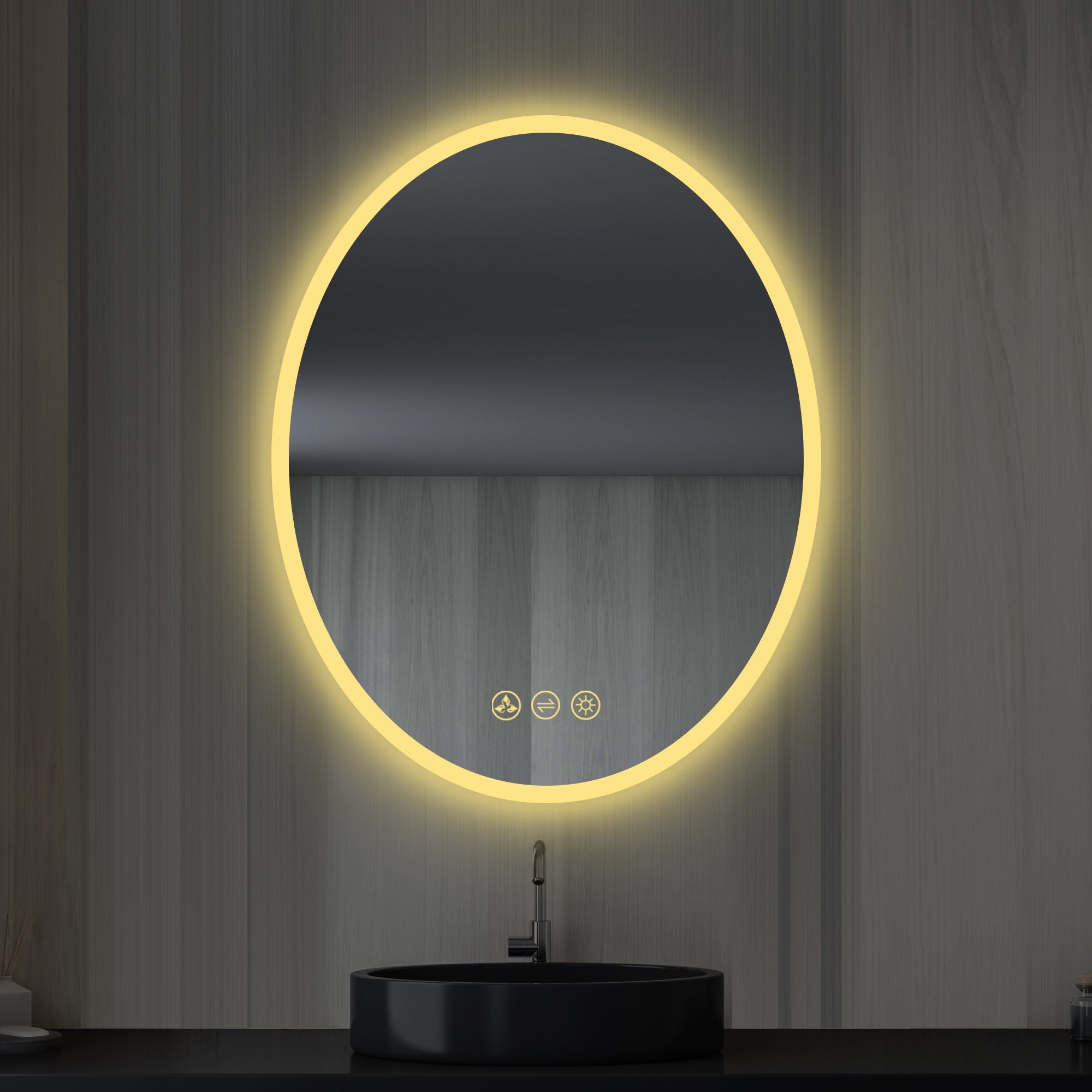 Blossom Oval LED Mirror LED M6