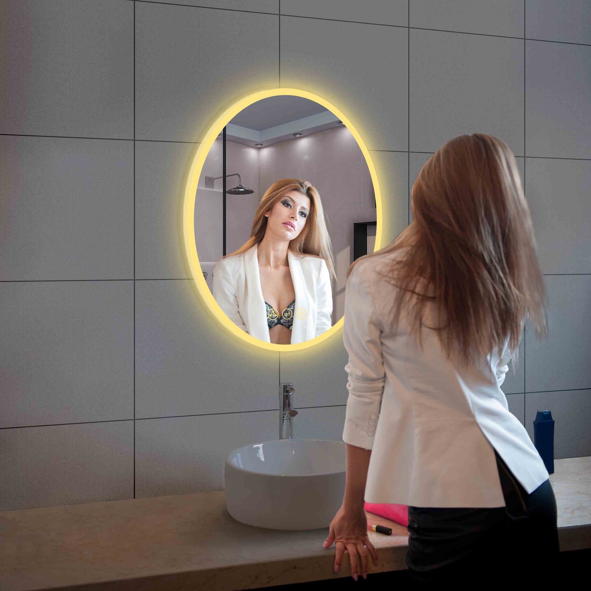 Blossom Oval LED Mirror LED M6