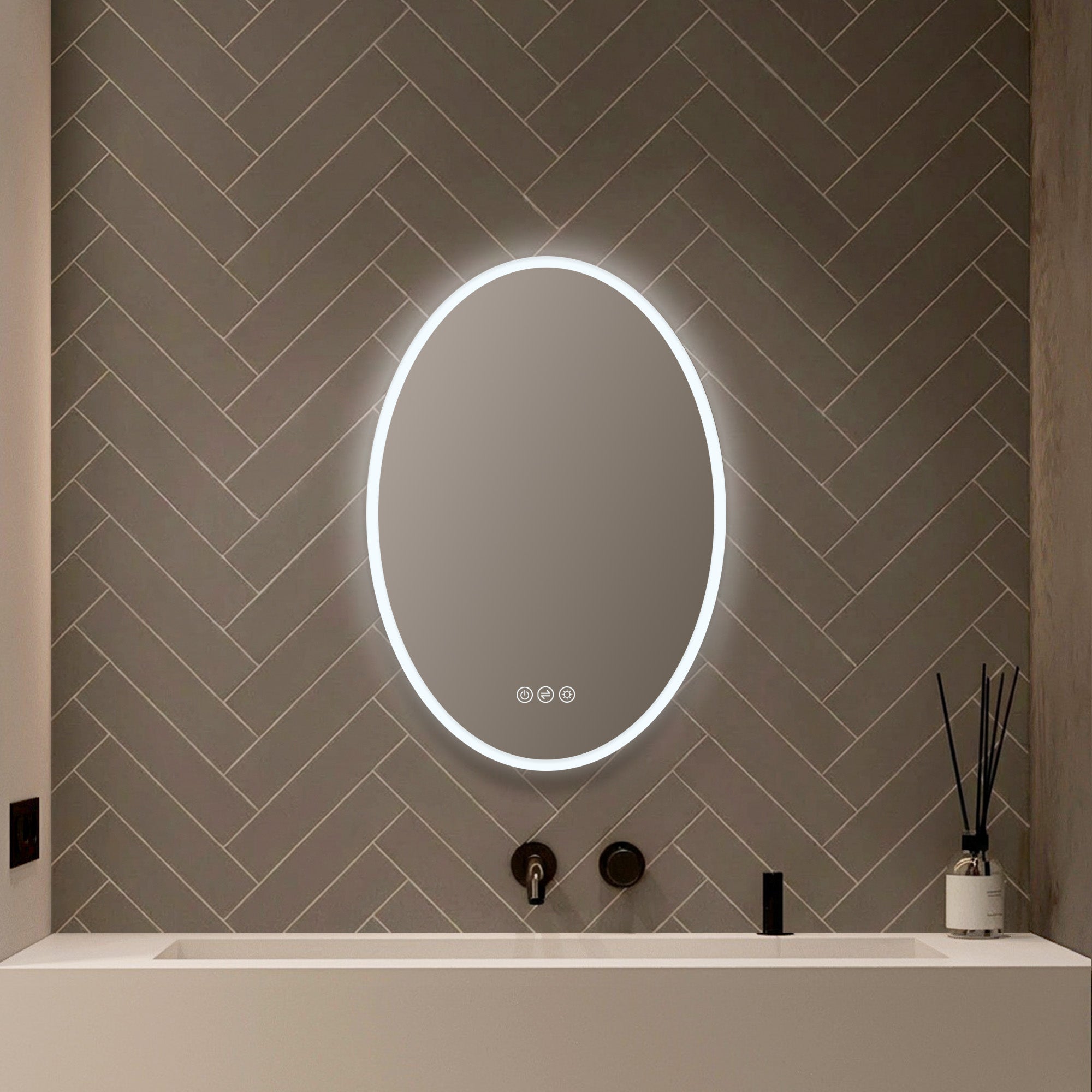 Blossom Oval LED Mirror LED M6