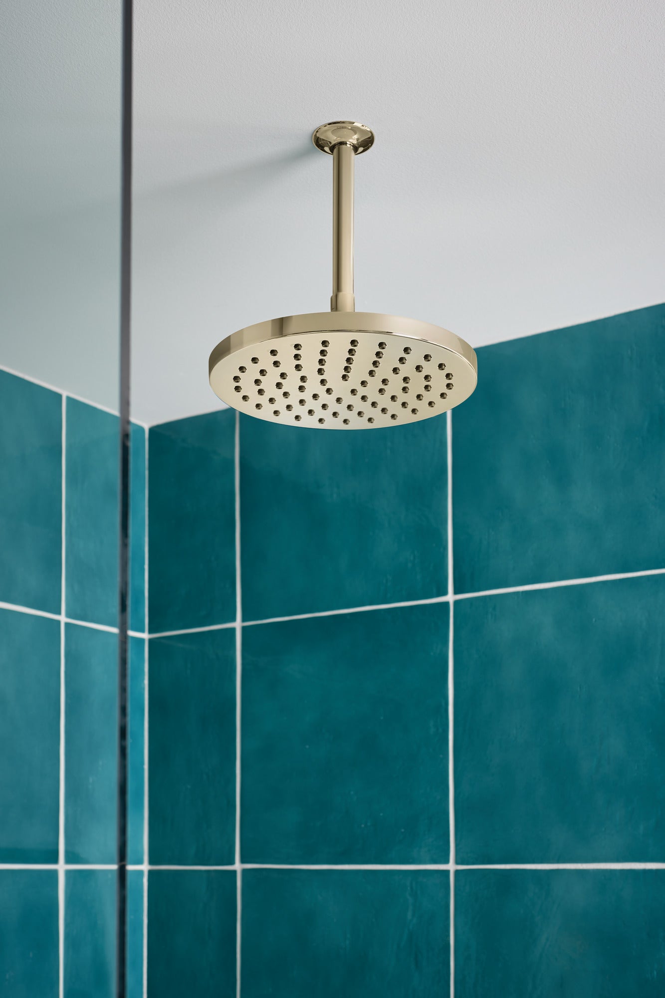 Brizo Essential™ Shower 10" Linear Round Single-Function Raincan Shower Head - 1.75 GPM