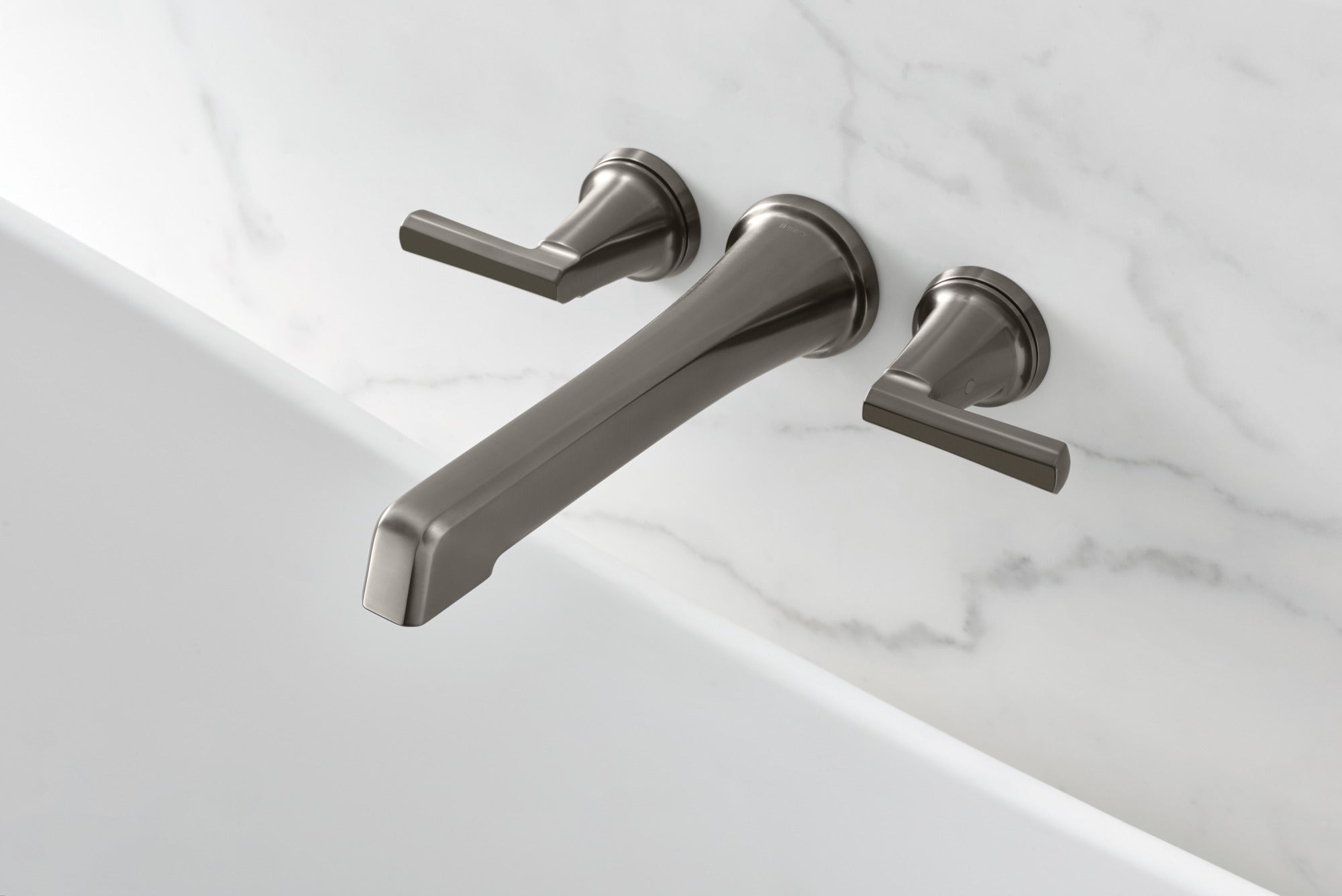 Brizo Levoir™ Two-Handle Wall Mount Tub Filler - Less Handles