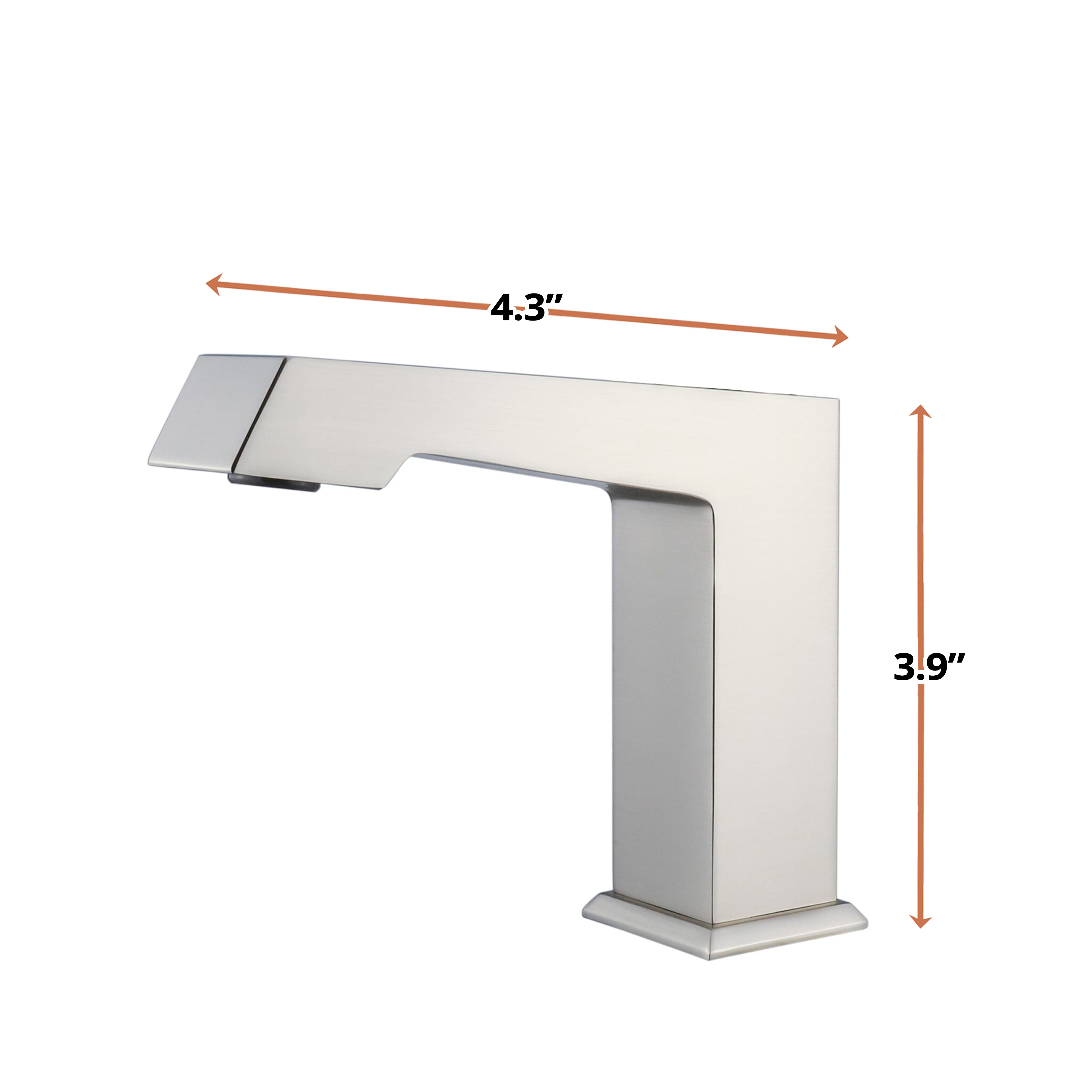 Labaro Single Hole Brass Bathroom Faucet