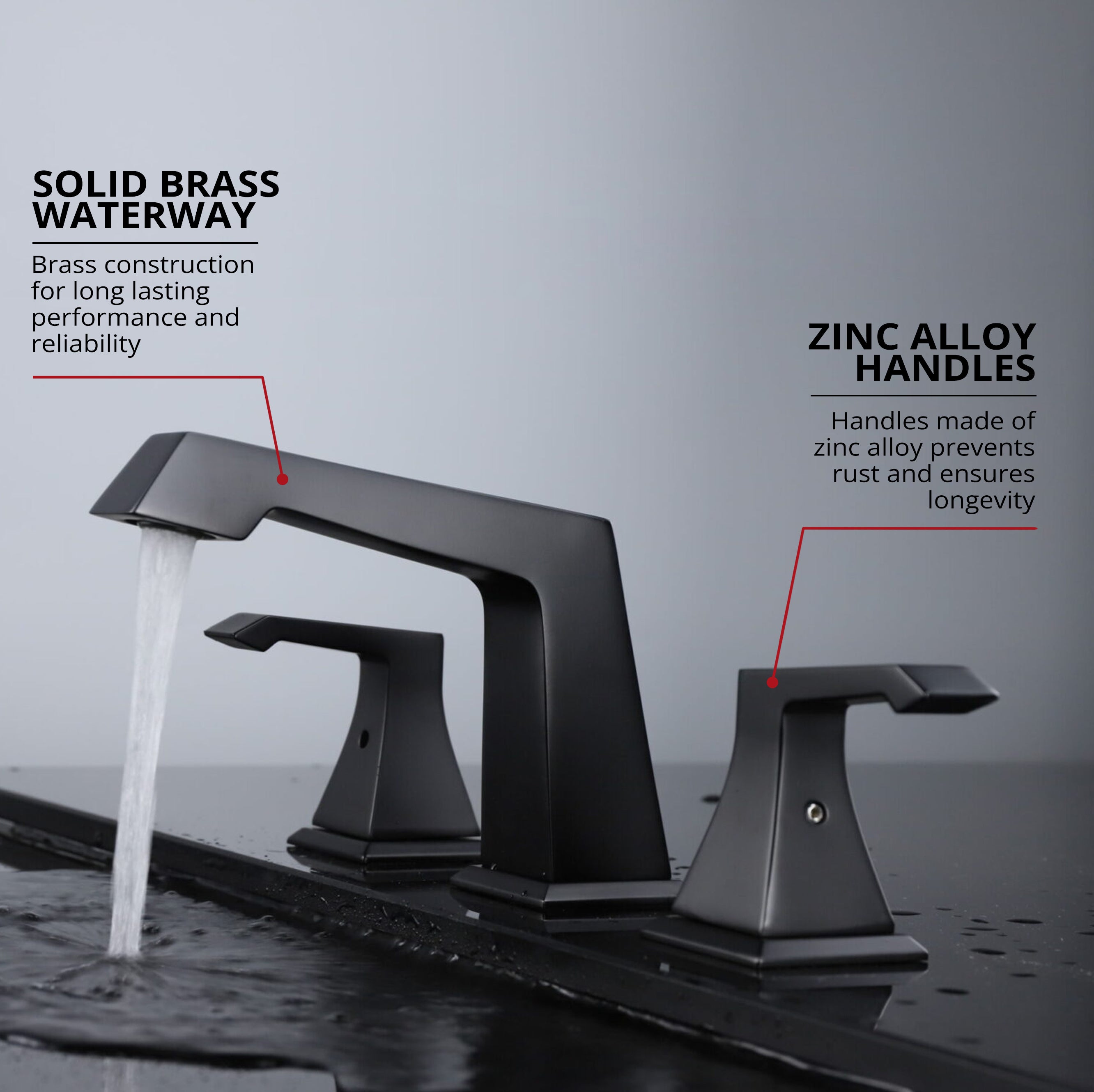 Balduina 8 in. Widespread 3-Hole Brass Bathroom Faucet