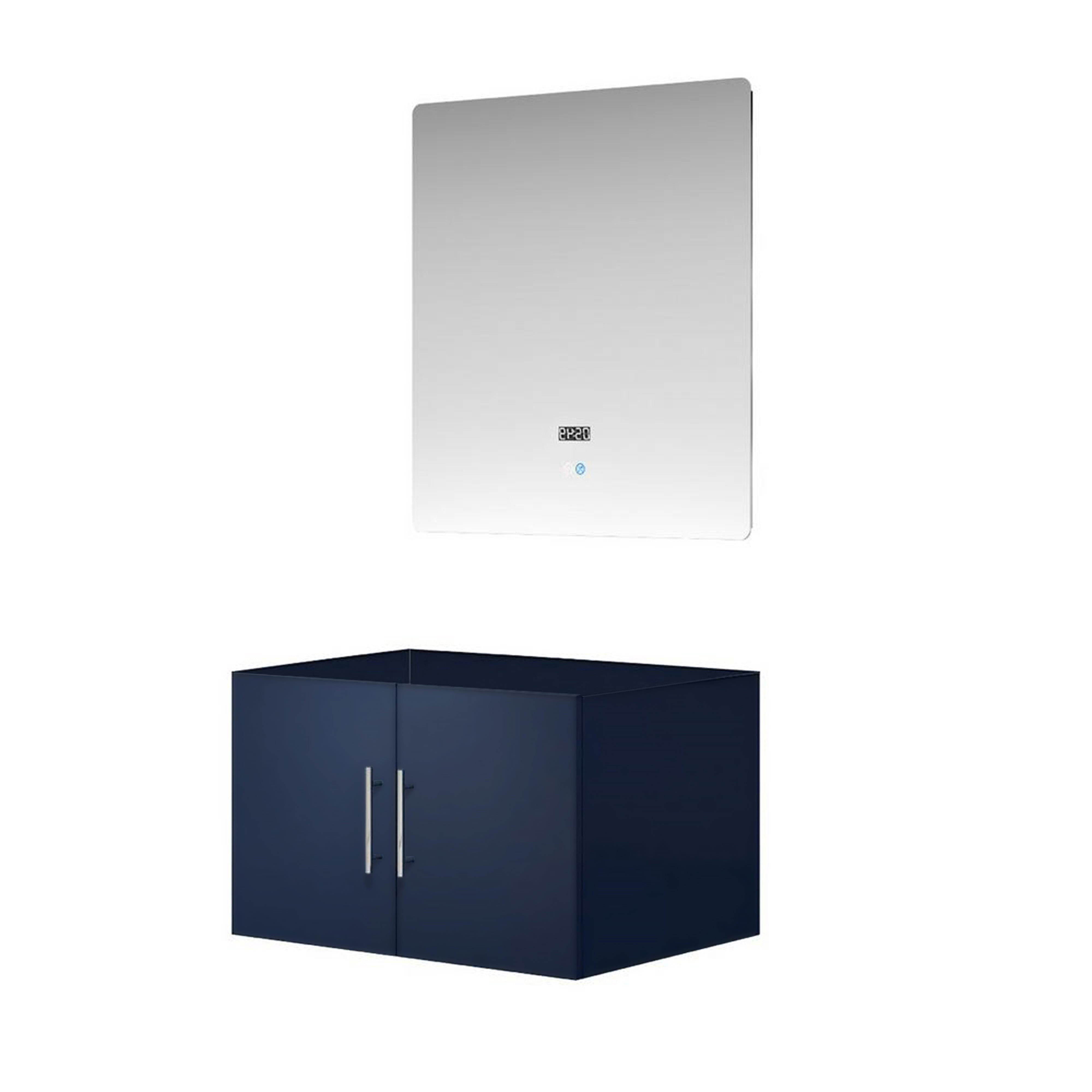 Geneva 30 in. W x 22 in. D Navy Blue Bath Vanity
