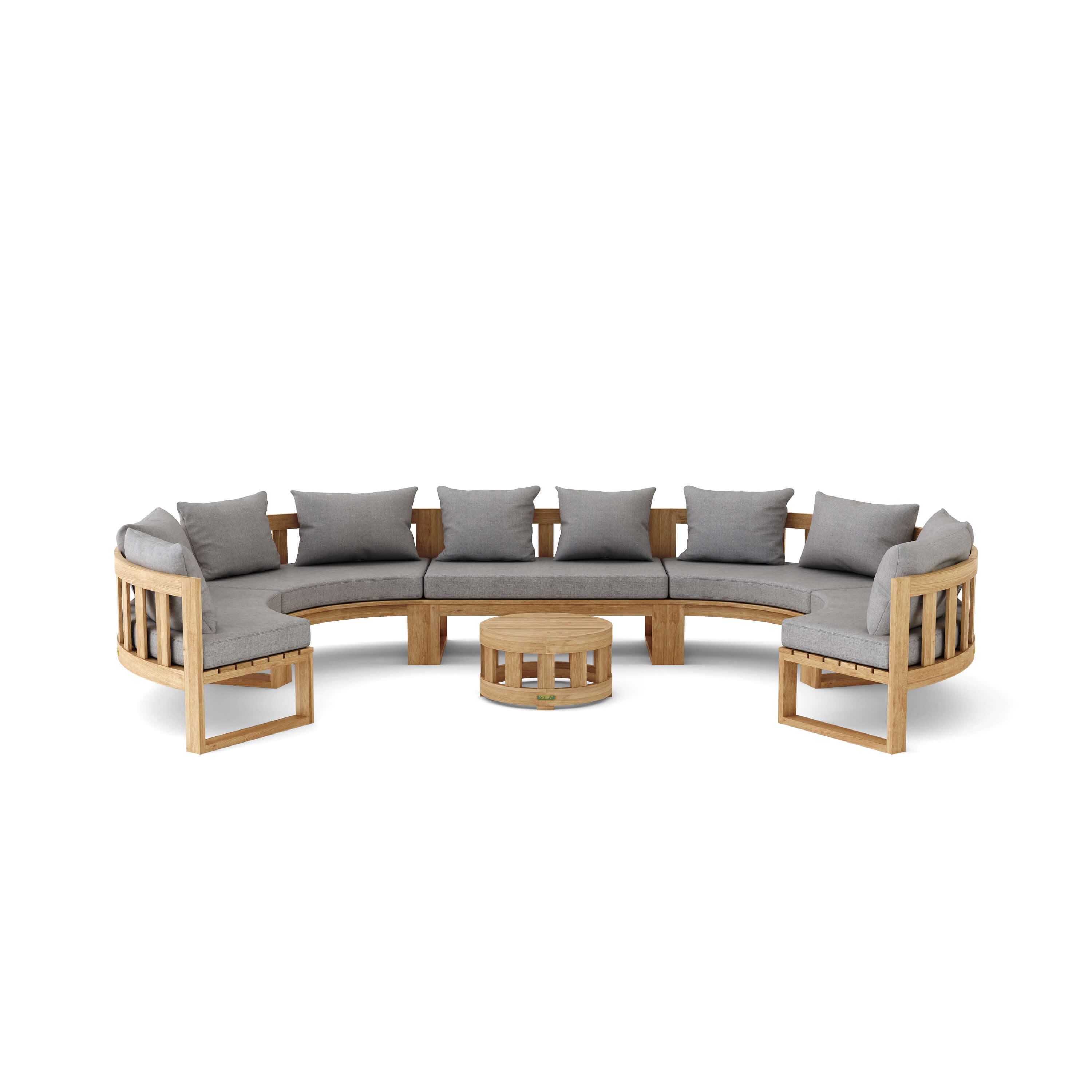 Set-812 Circular Modular Deep Seating