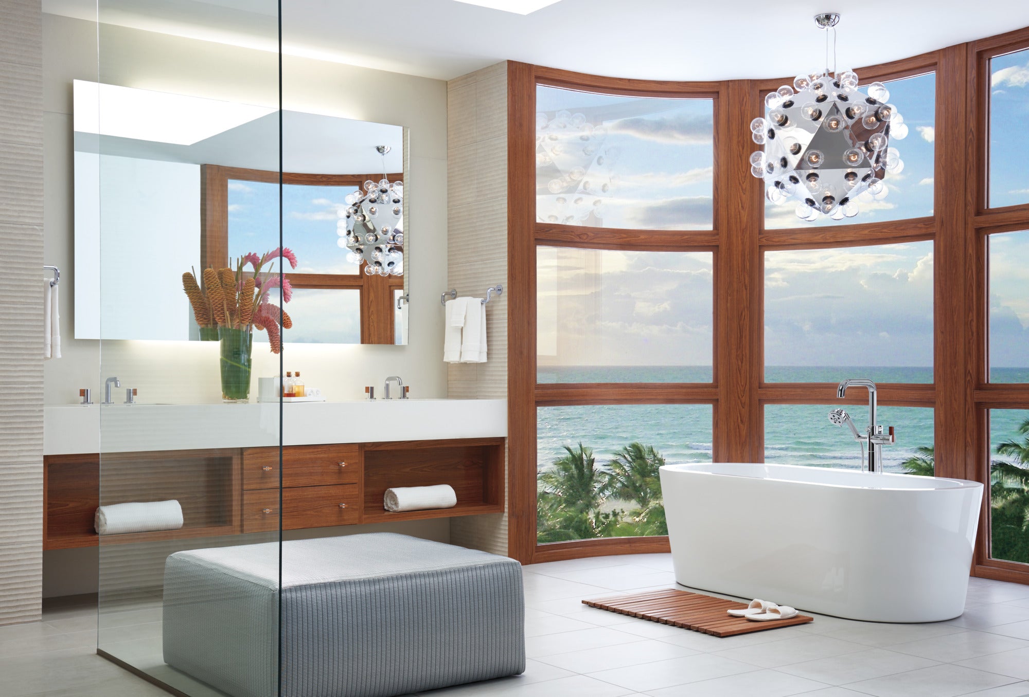 Brizo Litze® Single-Handle Freestanding Tub Filler - Less Handle