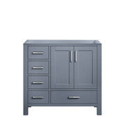 Jacques 36 in. W x 22 in. D Right Offset Dark Grey Bath Vanity