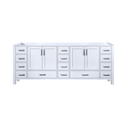 Jacques 84 in. W x 22 in. D White Double Bath Vanity