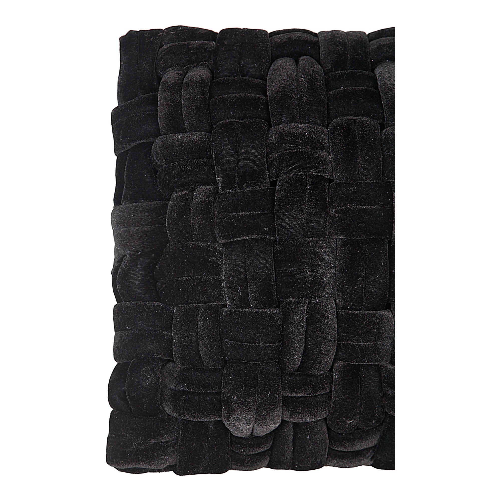 Moes Pj Velvet Pillow Black LK-1001-02