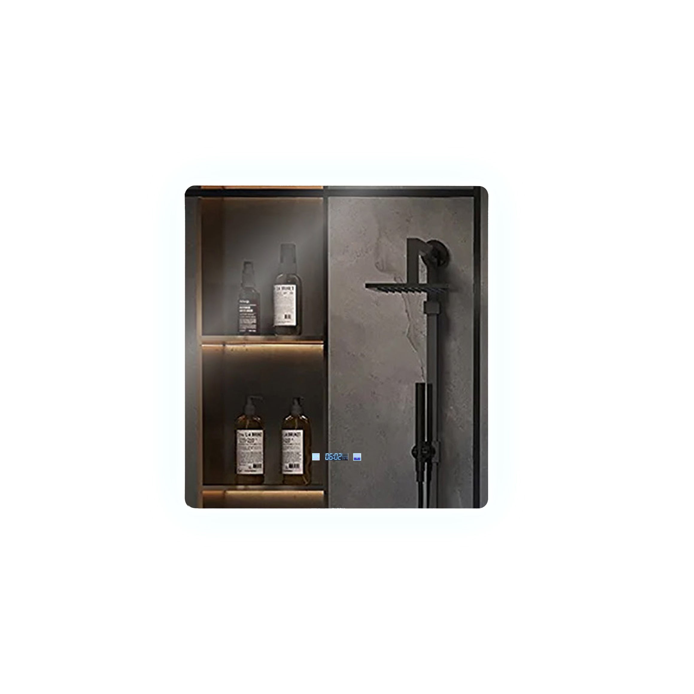 Lugano 30 in. W x 32 in. H LED Bathroom Vanity Mirror